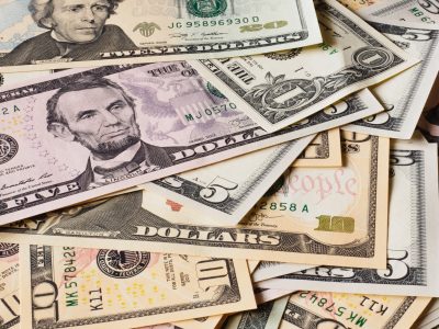 10 and 20 us dollar bill