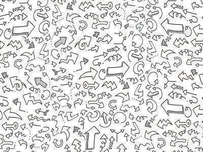 arrows, doodles, drawing